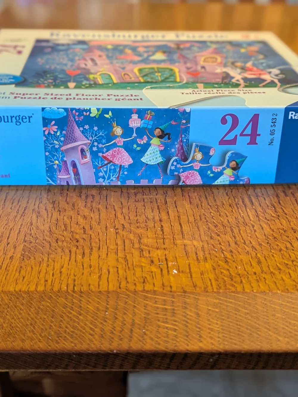 Ravensburger The Brilliant Birthday 24 Piece Fairy Tale Super Sized Floor Puzzle